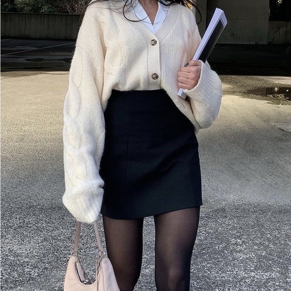 Calvin Klein Wool Skirt - Picture 1 of 5